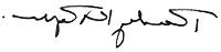 Rodney K. Rogers signature
